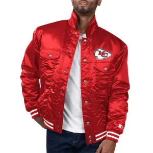 Kansas City Chiefs Silver Tab Trucker Jacket