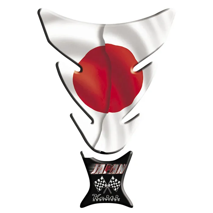 KEITI TANK PAD JAPANESE FLAG [WHITE/RED]