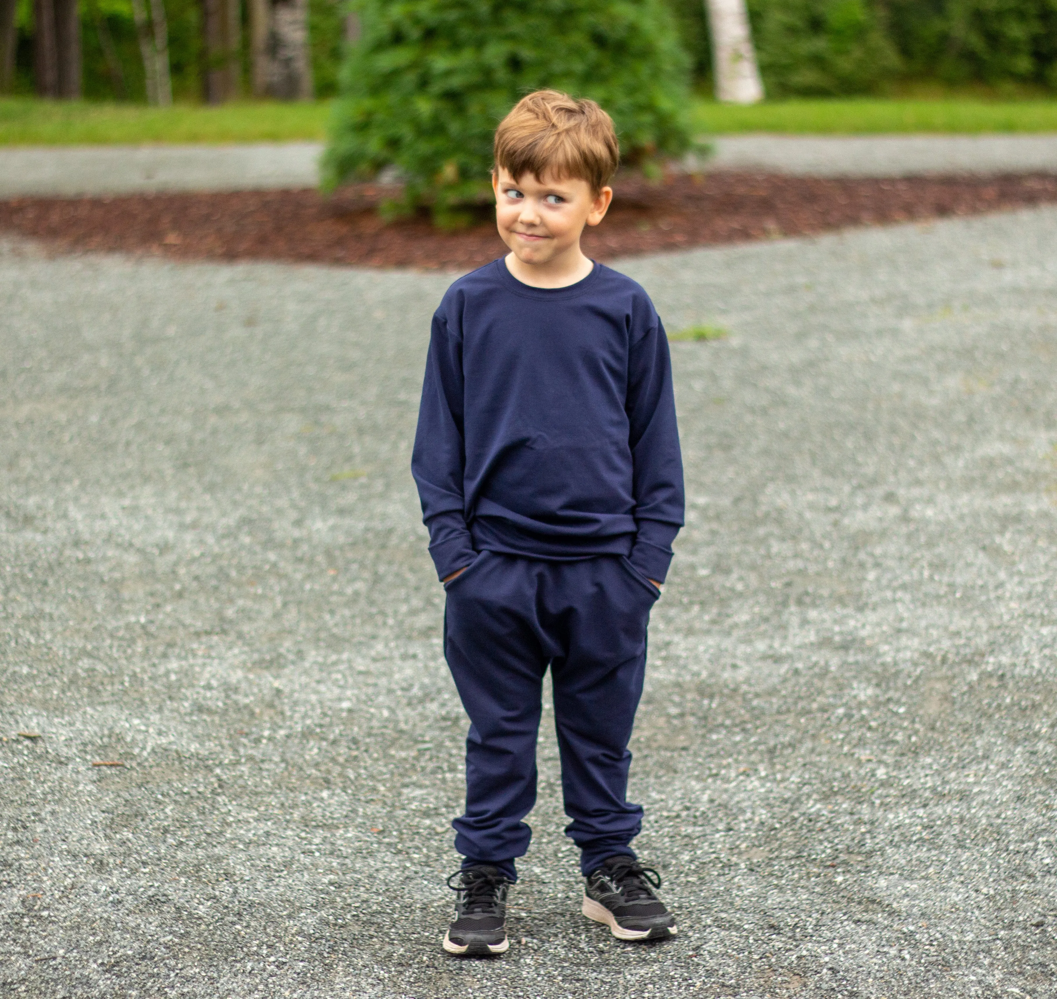 Kids K&Z Basics - Harem Joggers - Grow With Me