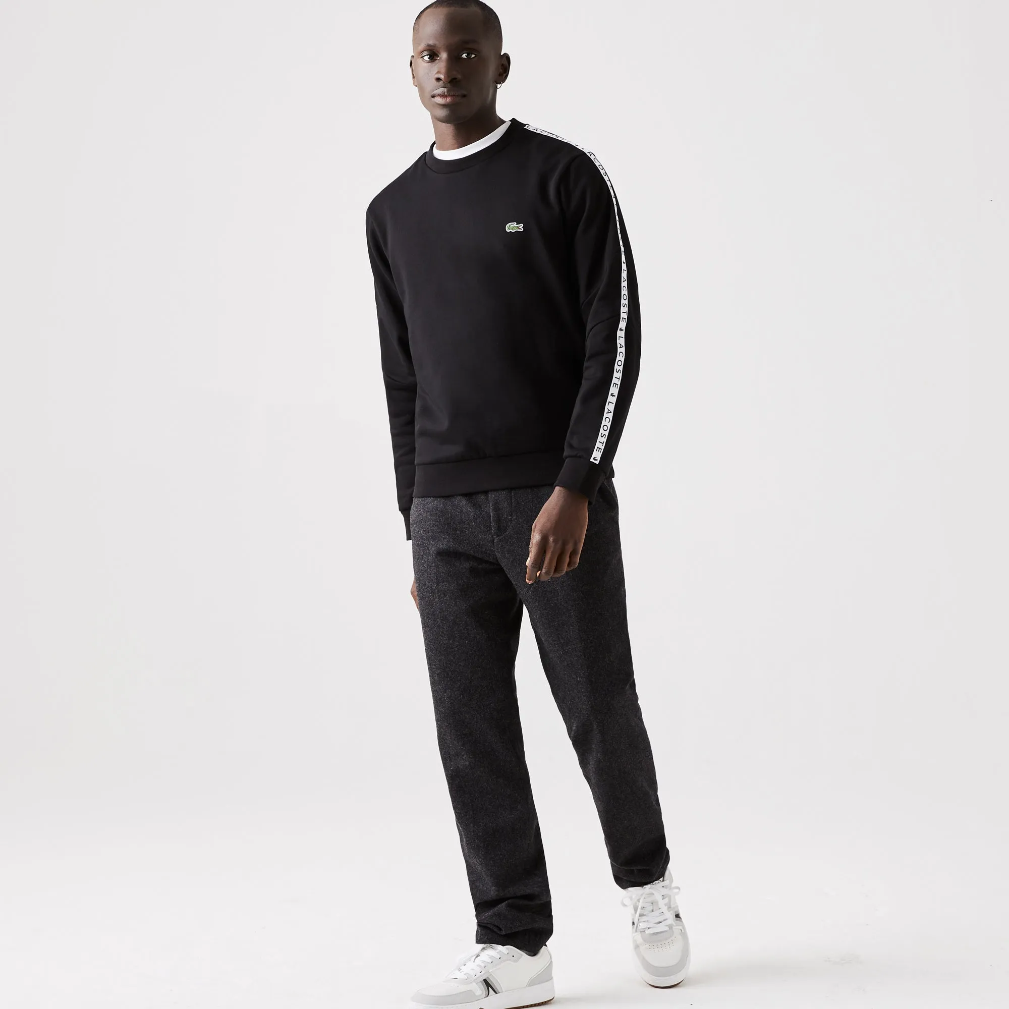 Lacoste Sh6889 Sweatshirt Black