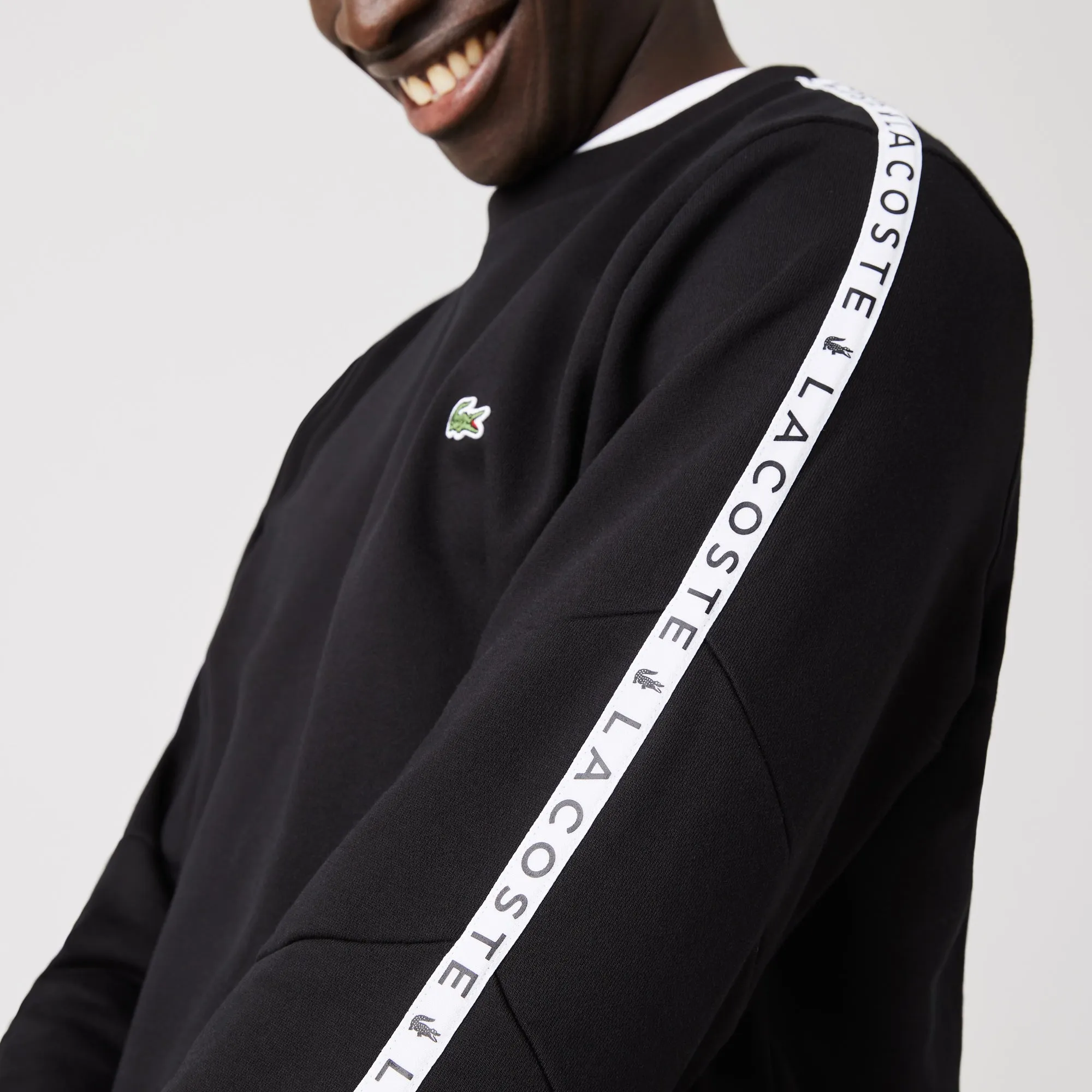 Lacoste Sh6889 Sweatshirt Black