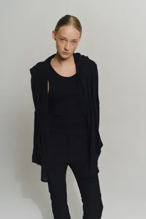 LARS ANDERSSON | HOODED WRAP JACKET