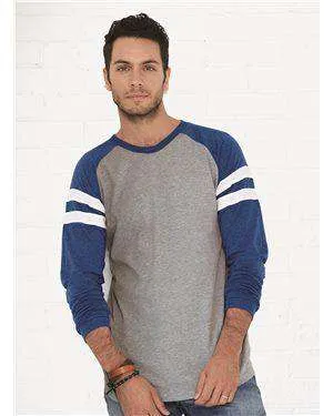LAT Men's Jersey Mash-Up Long Sleeve T-Shirt - 6934