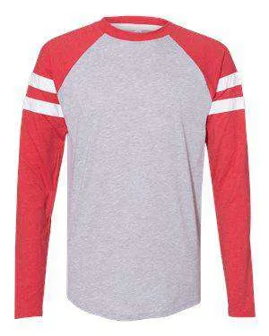 LAT Men's Jersey Mash-Up Long Sleeve T-Shirt - 6934
