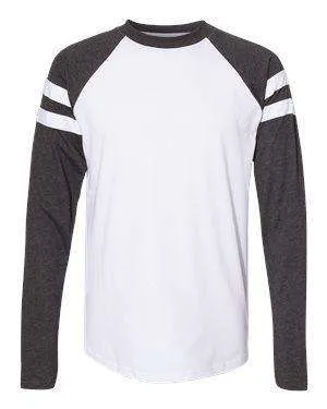 LAT Men's Jersey Mash-Up Long Sleeve T-Shirt - 6934