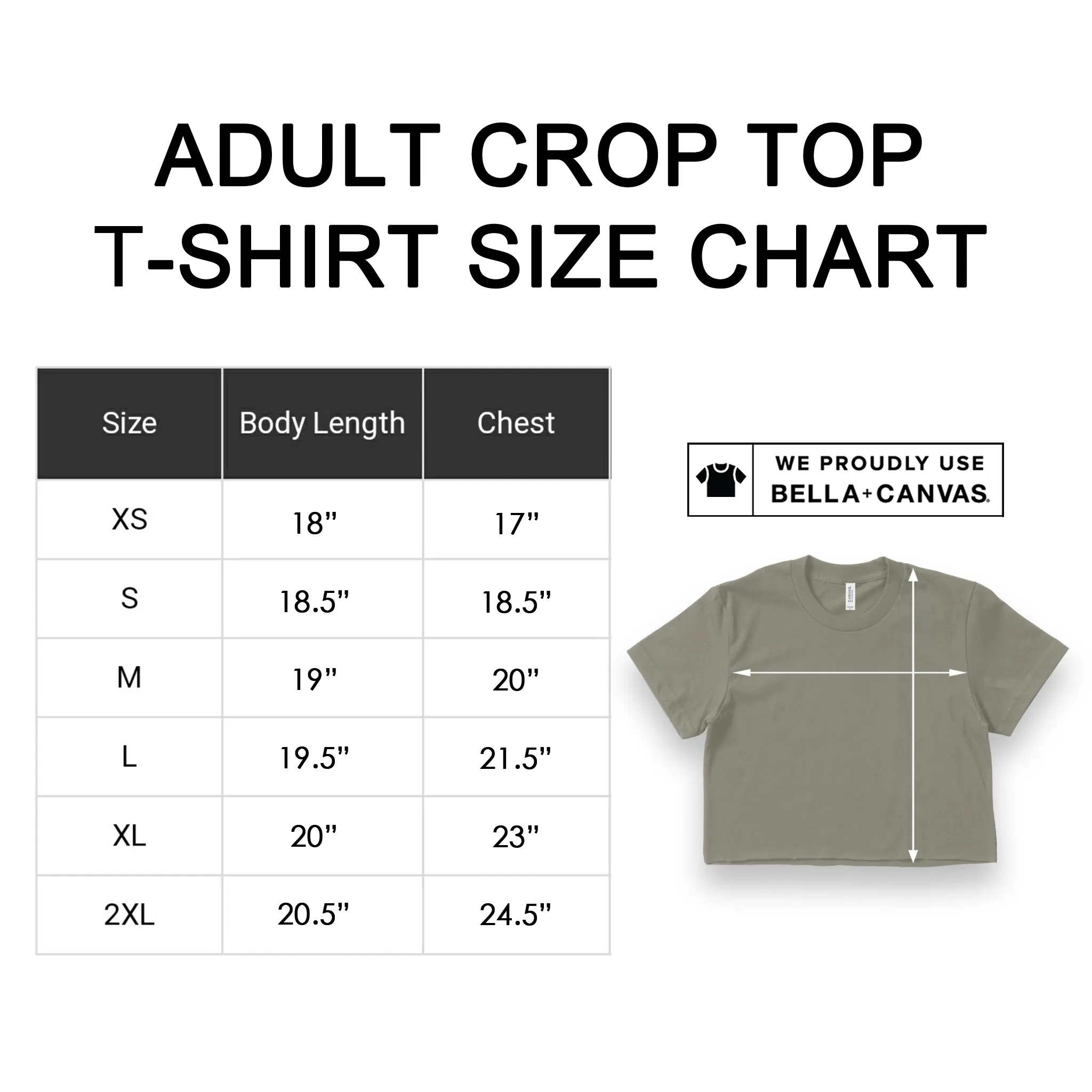 'Latina Veteran' Crop Top Shirt w/Embroidered Mini USA Sleeve Patch - Military Green - Premium Cotton