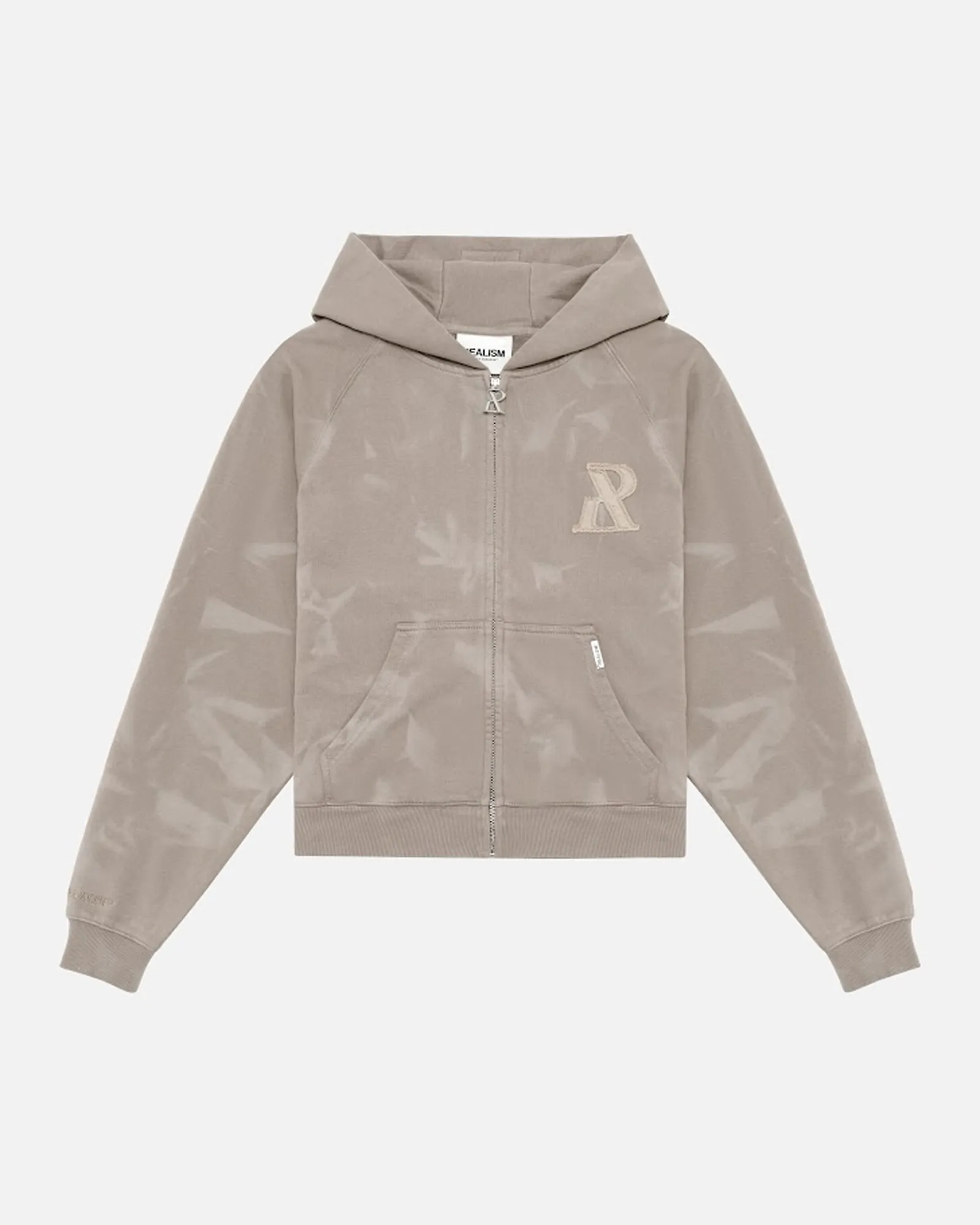 LEGACY ZIP HOODIE WASHED STONE