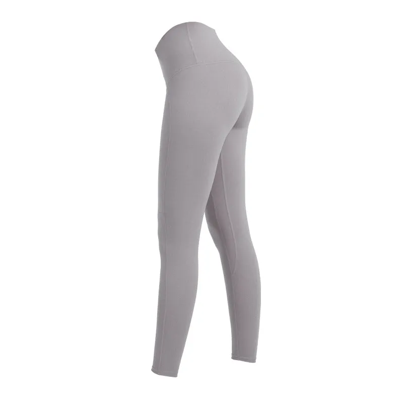 Leggings Cycling Wear Active High Waist Butt Lift Pants Classic Naked Nylon Sports Yoga Legging