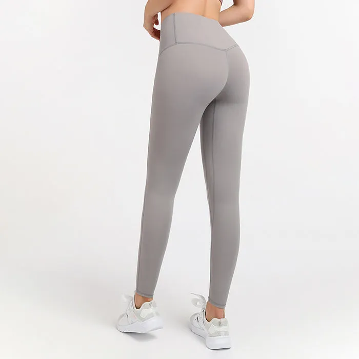 Leggings Cycling Wear Active High Waist Butt Lift Pants Classic Naked Nylon Sports Yoga Legging