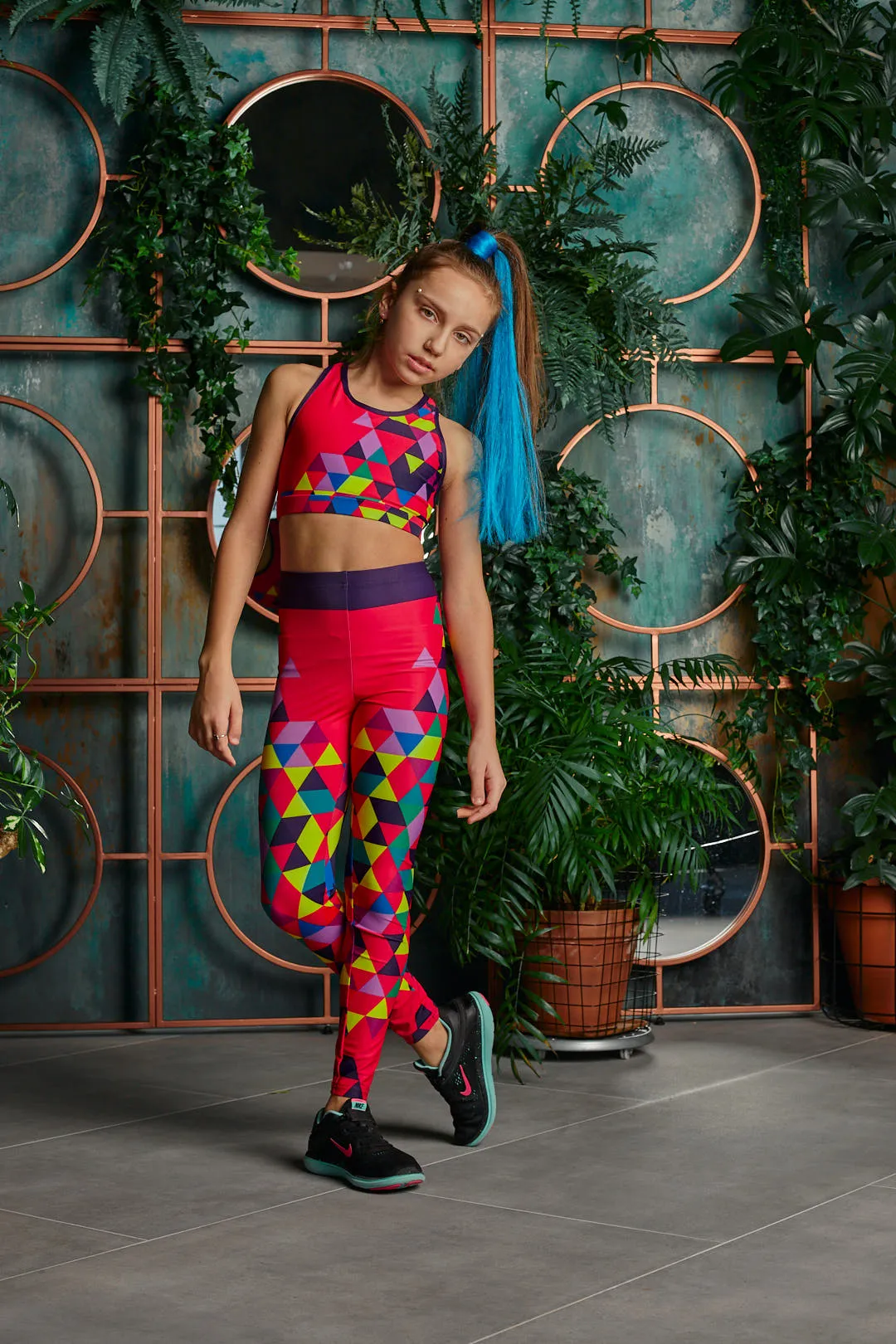 Leggings - GEOMETRY BRIGHT