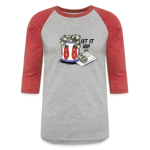 Let It Rip Unisex Baseball Tee