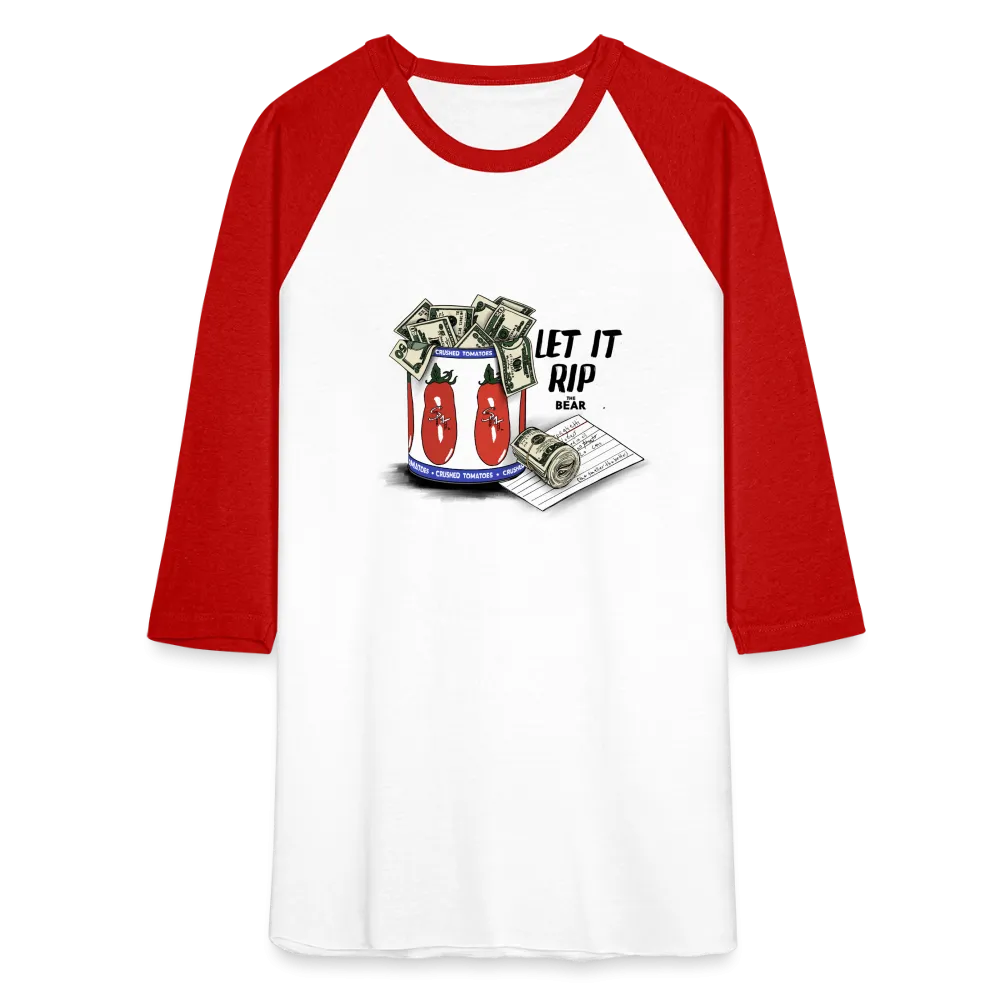Let It Rip Unisex Baseball Tee