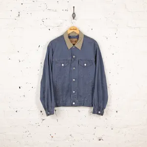 Levi's Canvas Trucker Jacket - Blue - M