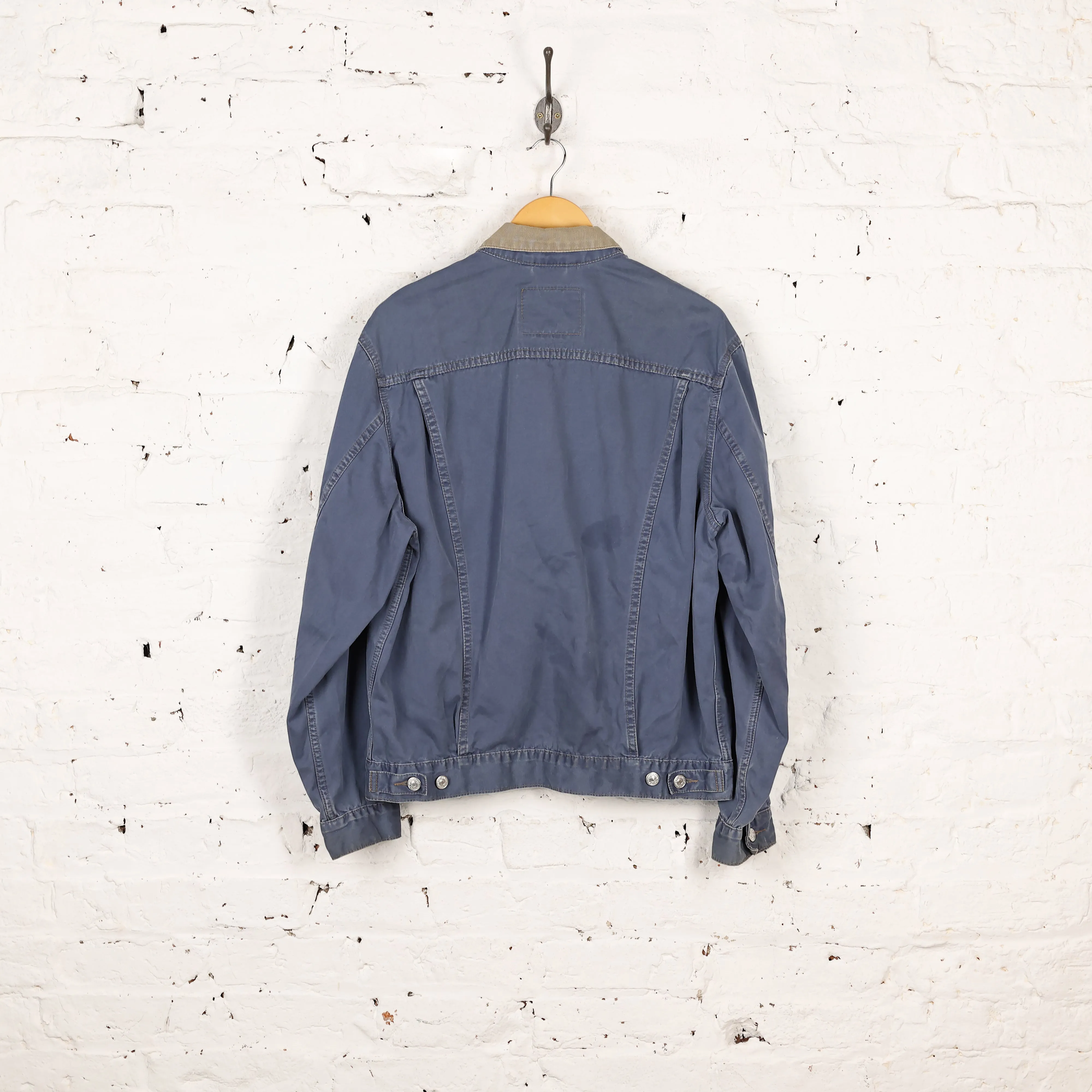 Levi's Canvas Trucker Jacket - Blue - M