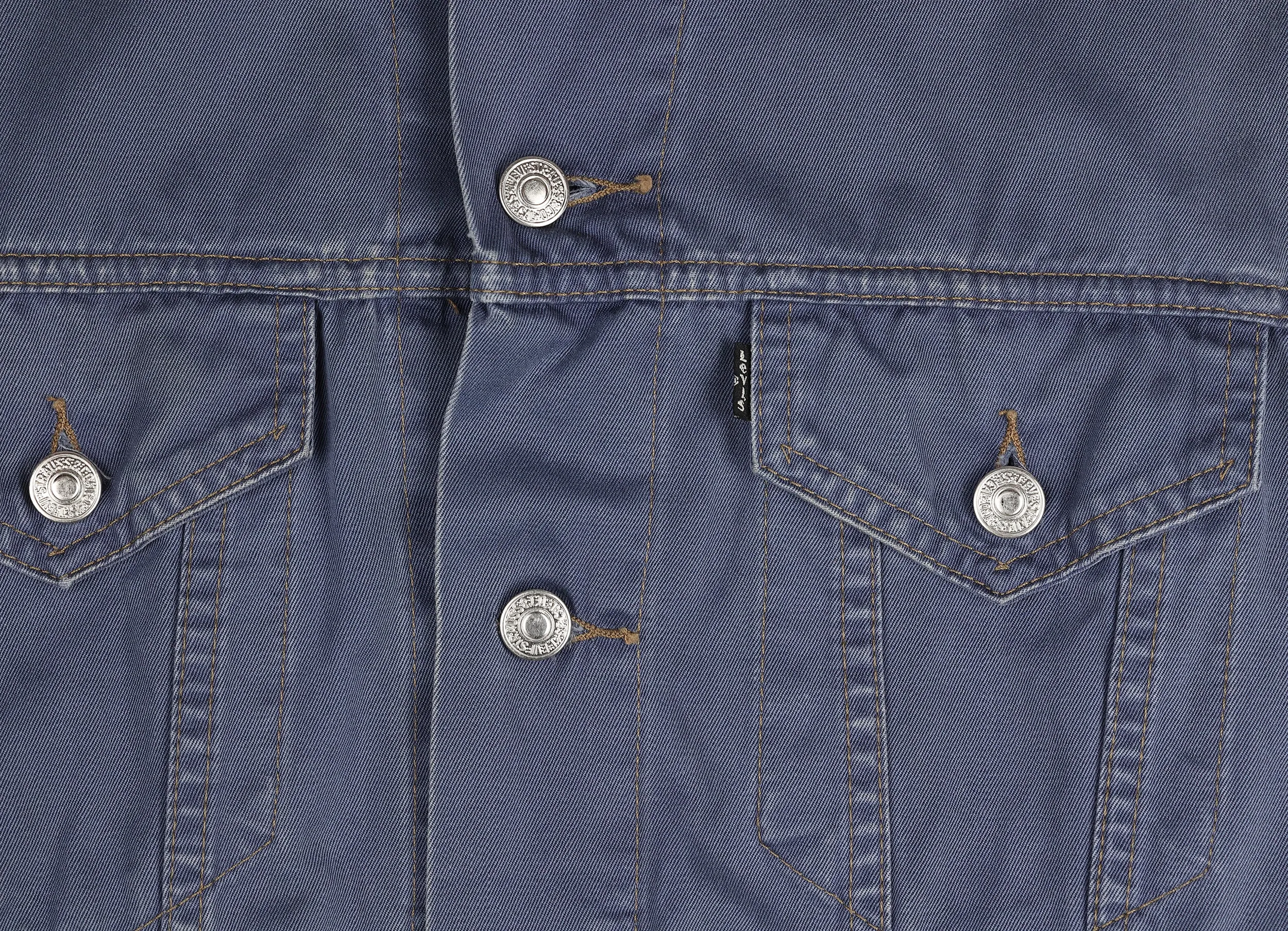 Levi's Canvas Trucker Jacket - Blue - M
