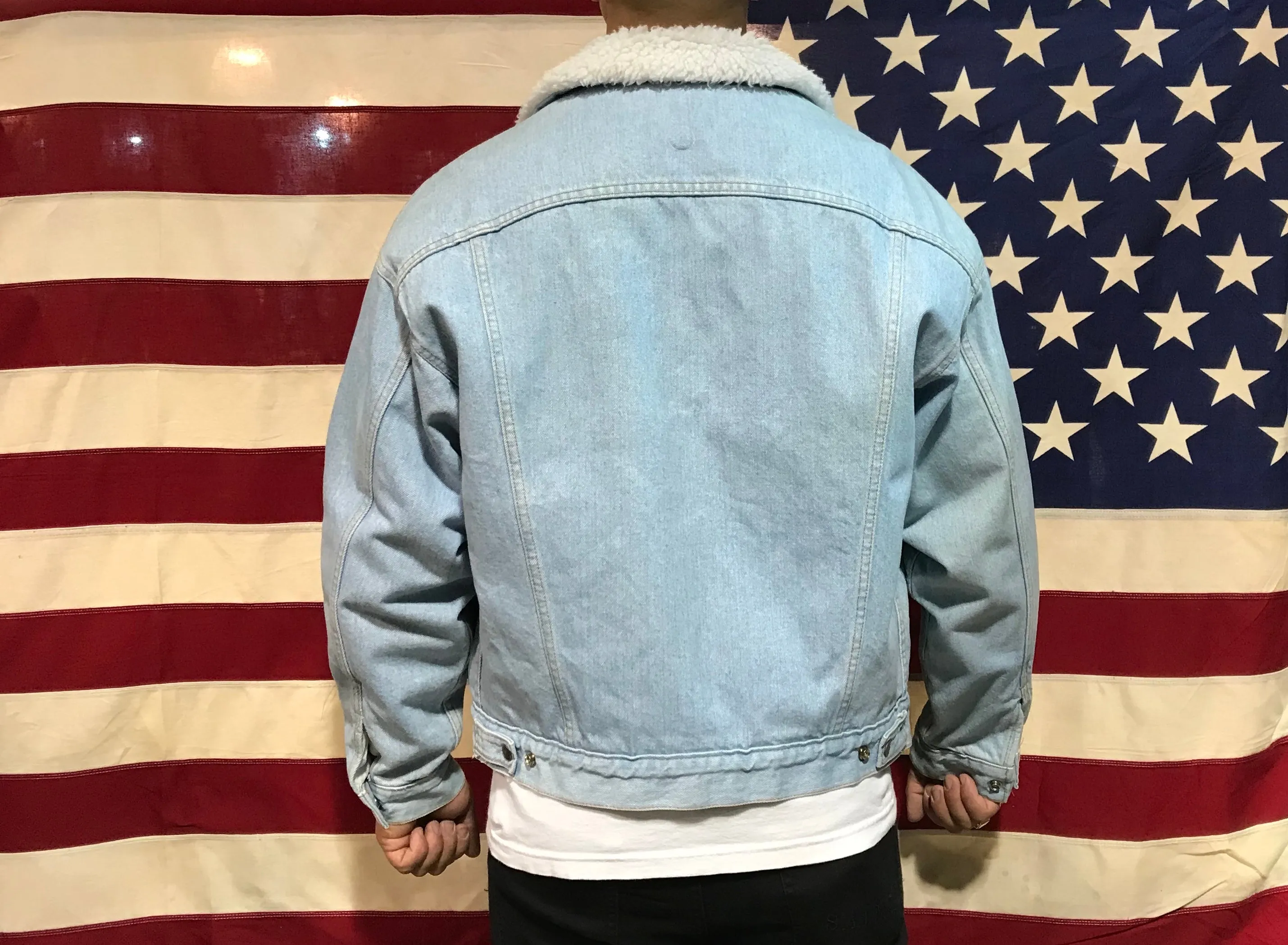 Levis Denim Mens Vintage Sherpa Trucker Jacket