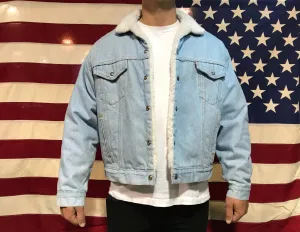 Levis Denim Mens Vintage Sherpa Trucker Jacket