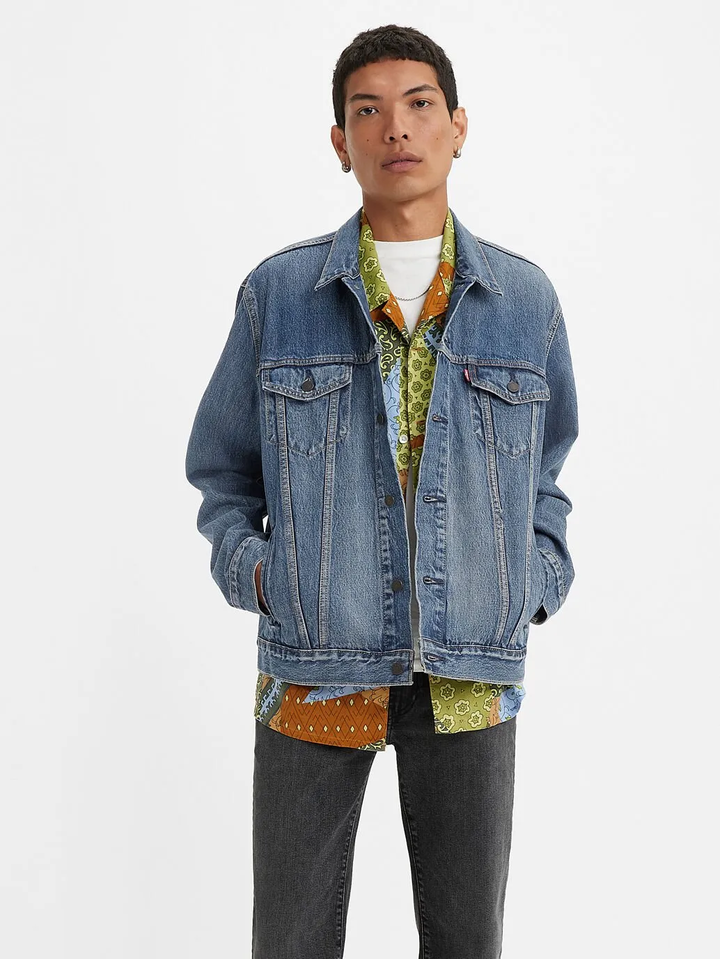 Levi's Mens' Trucker Jacket Skyline Trucker