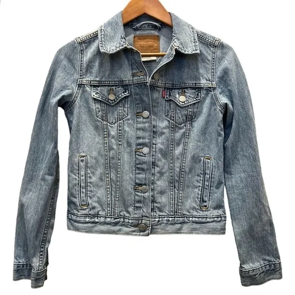 LEVI’S  Original Trucker Jean  Jacket  Sz XS
