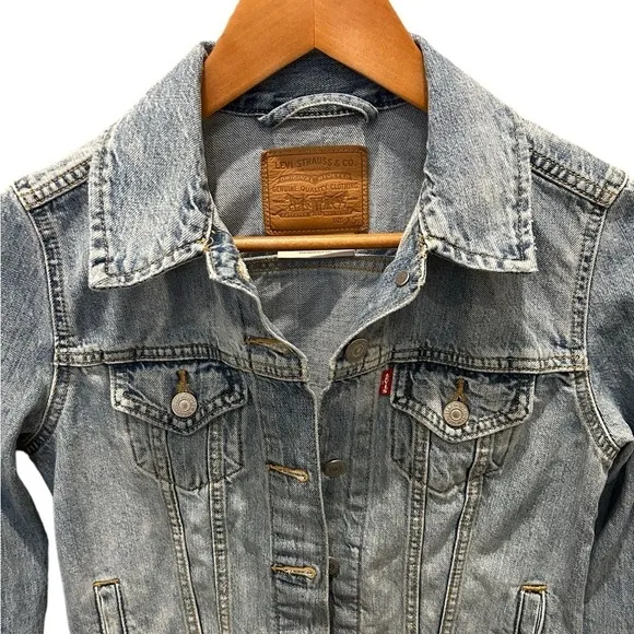 LEVI’S  Original Trucker Jean  Jacket  Sz XS