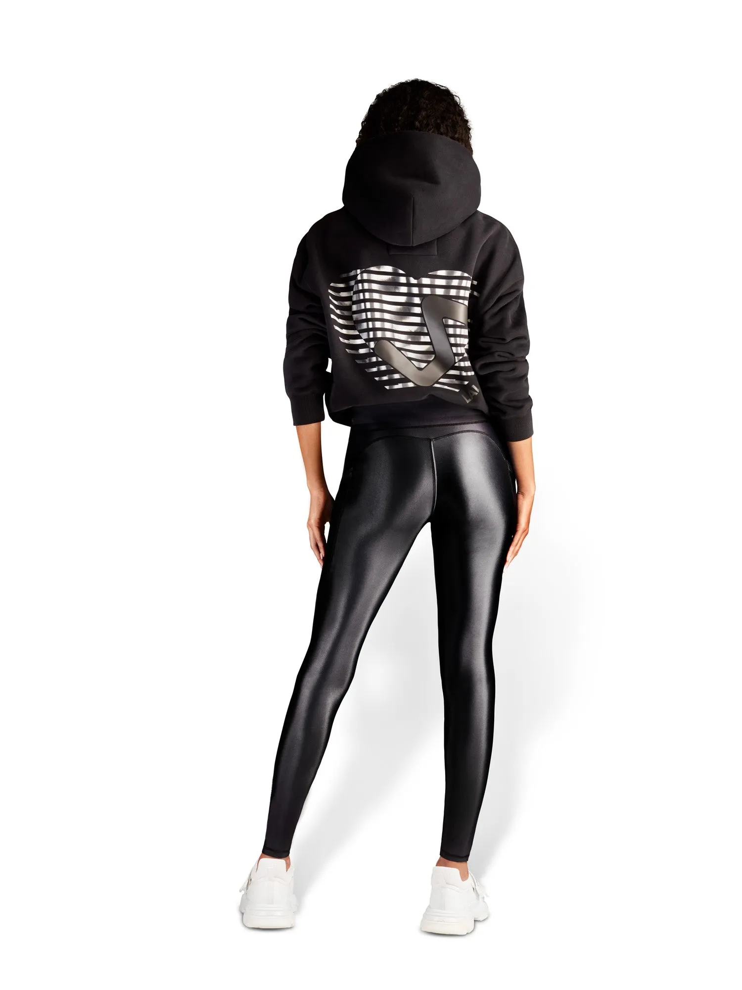 LIBERTY LOVE LEGGINGS IN BLACK | ROSE GOLD