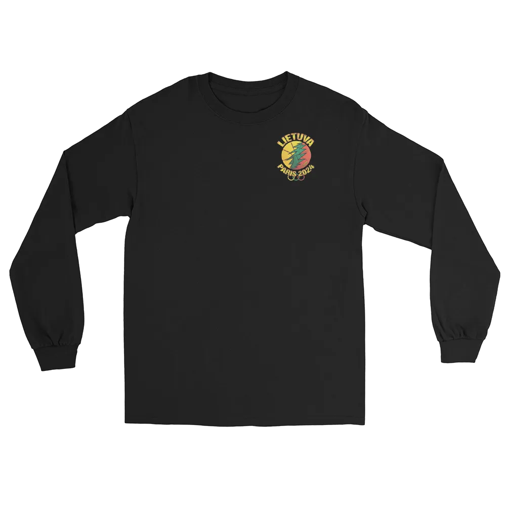 Lietuva Paris 2024 (LC) - Europe-Based Men's Classic Fit Cotton Long Sleeve T