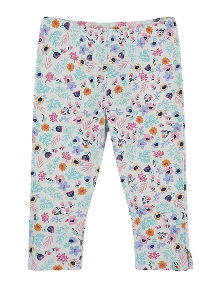 Lilly & Sid Organic Ditsy Flower Leggings 0-3 months