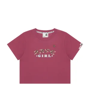 Logo crop tee