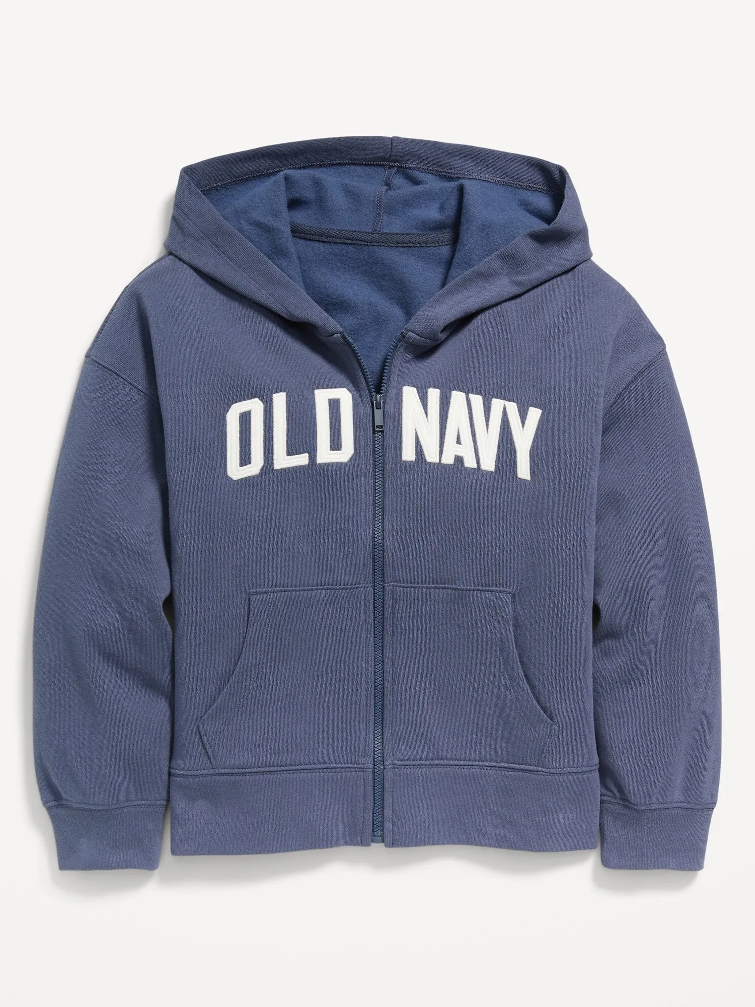 Logo-Graphic Zip Hoodie for Girls