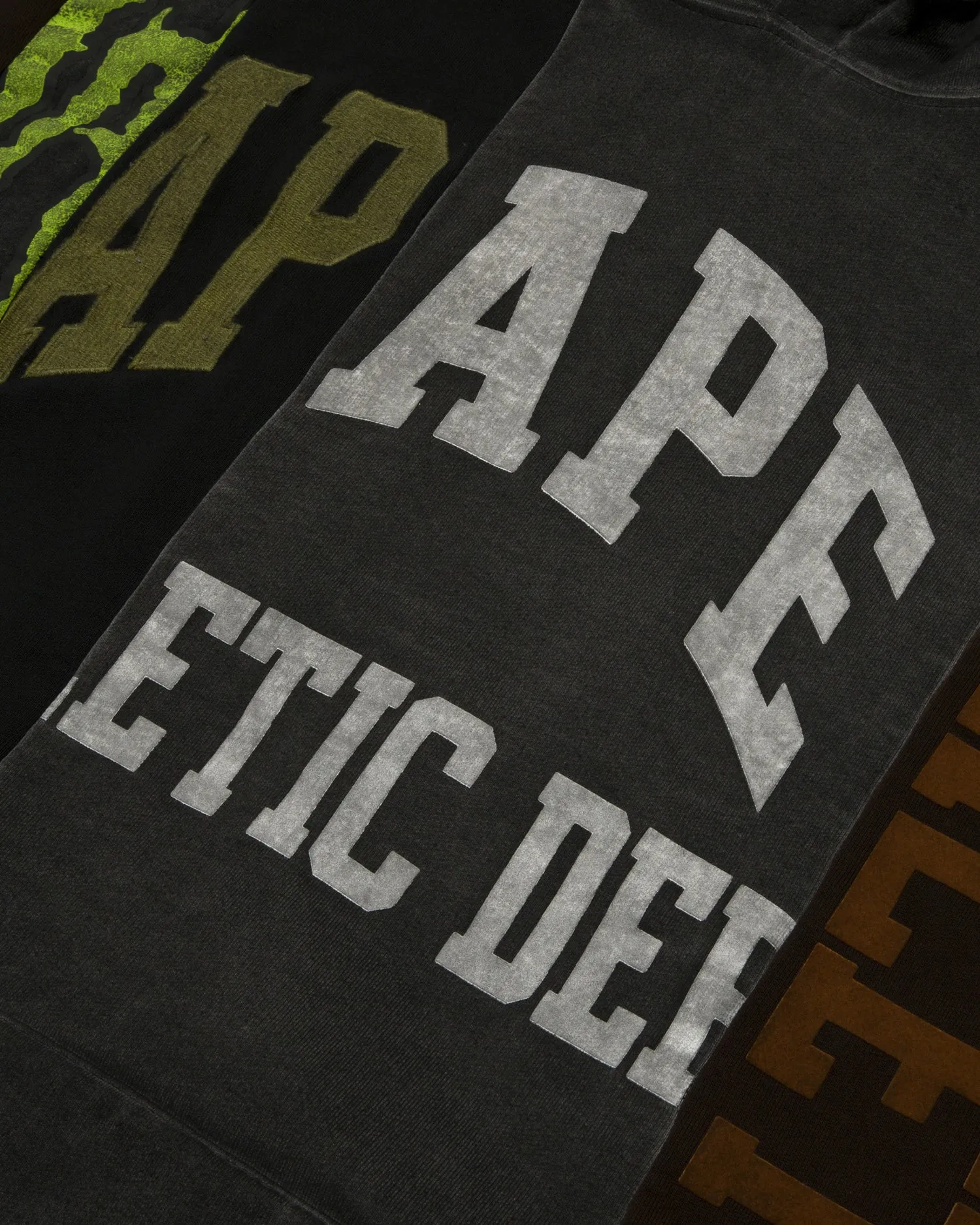 Logo patchwork hoodie