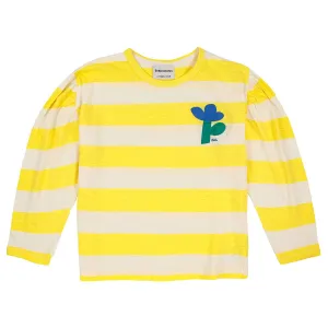 Long Gathered Sleeve T-Shirt - Langarm Gerafft aus 100% Bio Baumwolle