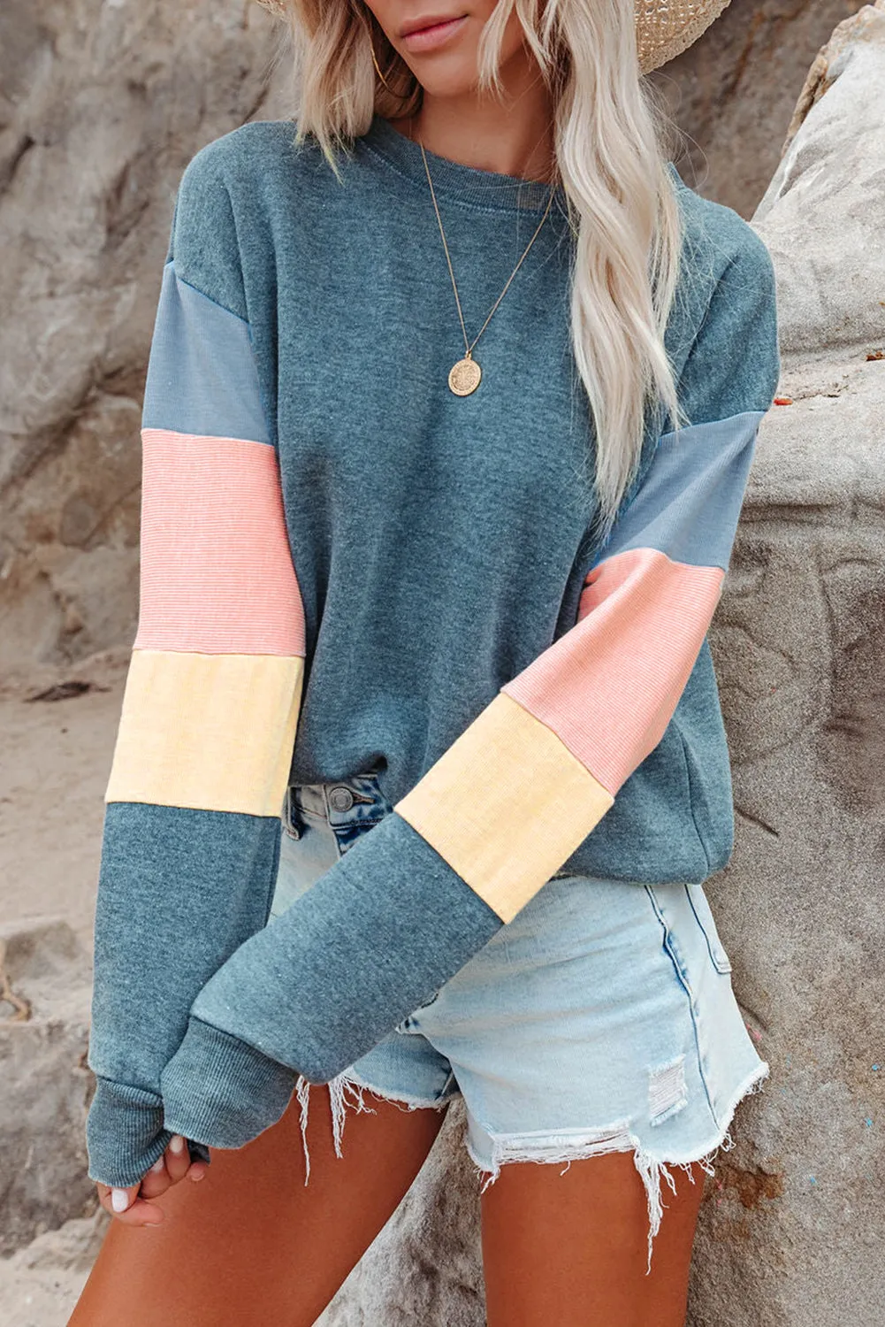 Long Sleeve Pullover Sweatshirt