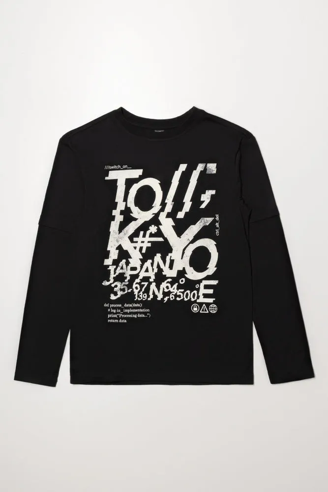Long Sleeve T-Shirt Black