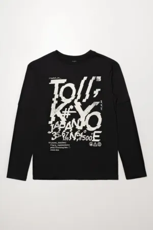 Long Sleeve T-Shirt Black