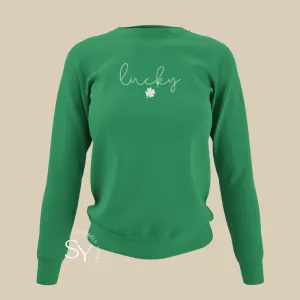 Lucky Four Leaf Clover Sweatshirt