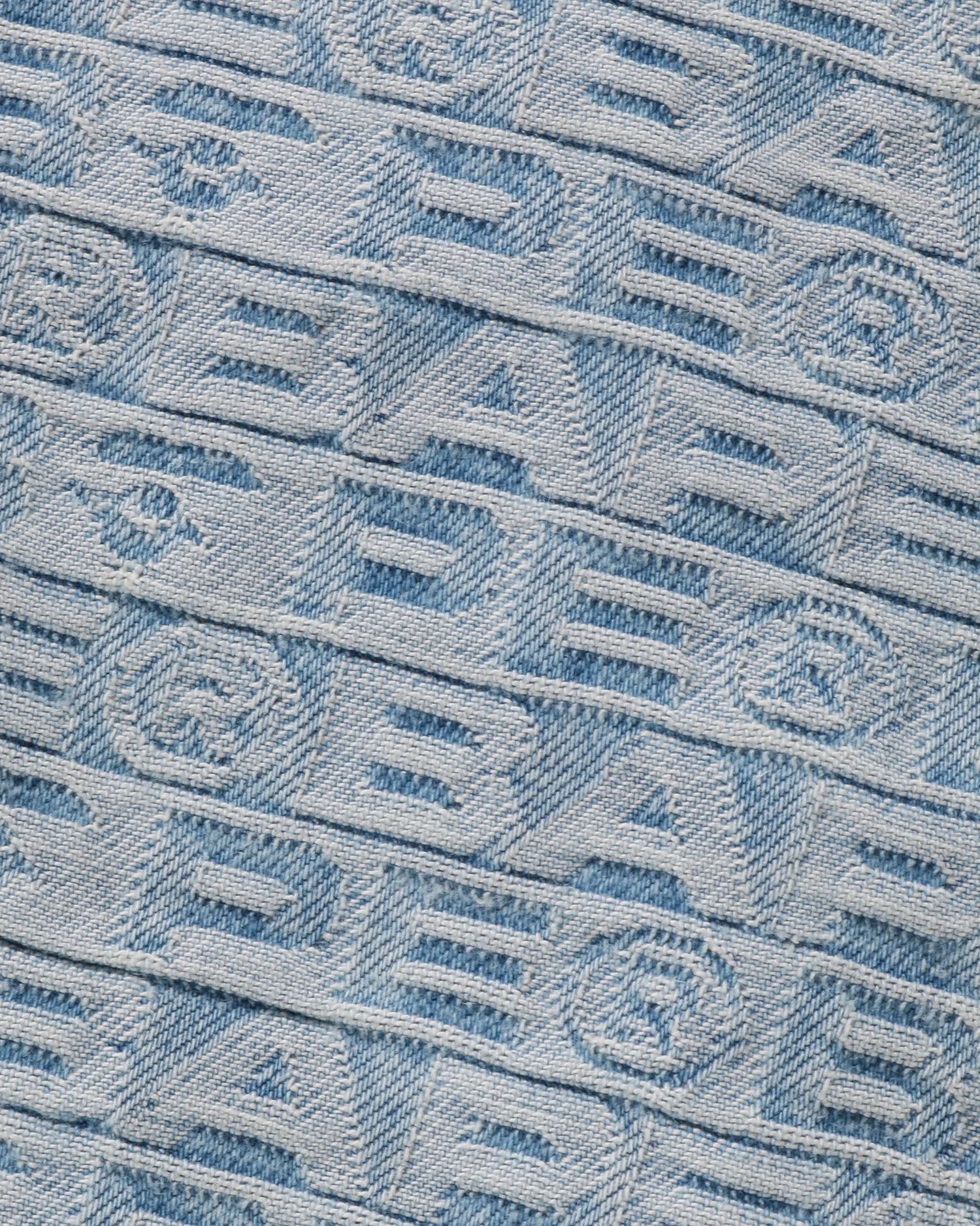 Lux Sport Pattern Jacquard 13oz Denim Trucker Jacket