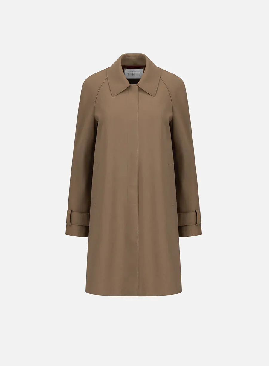 Mac Coat Scuba - Tobacco