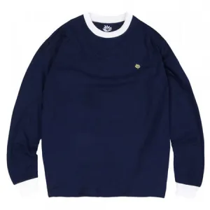 Magenta Brode Long Sleeve T Shirt