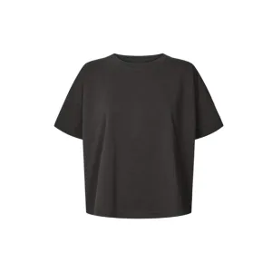 Margot- Mimic solid cropped t-shirt
