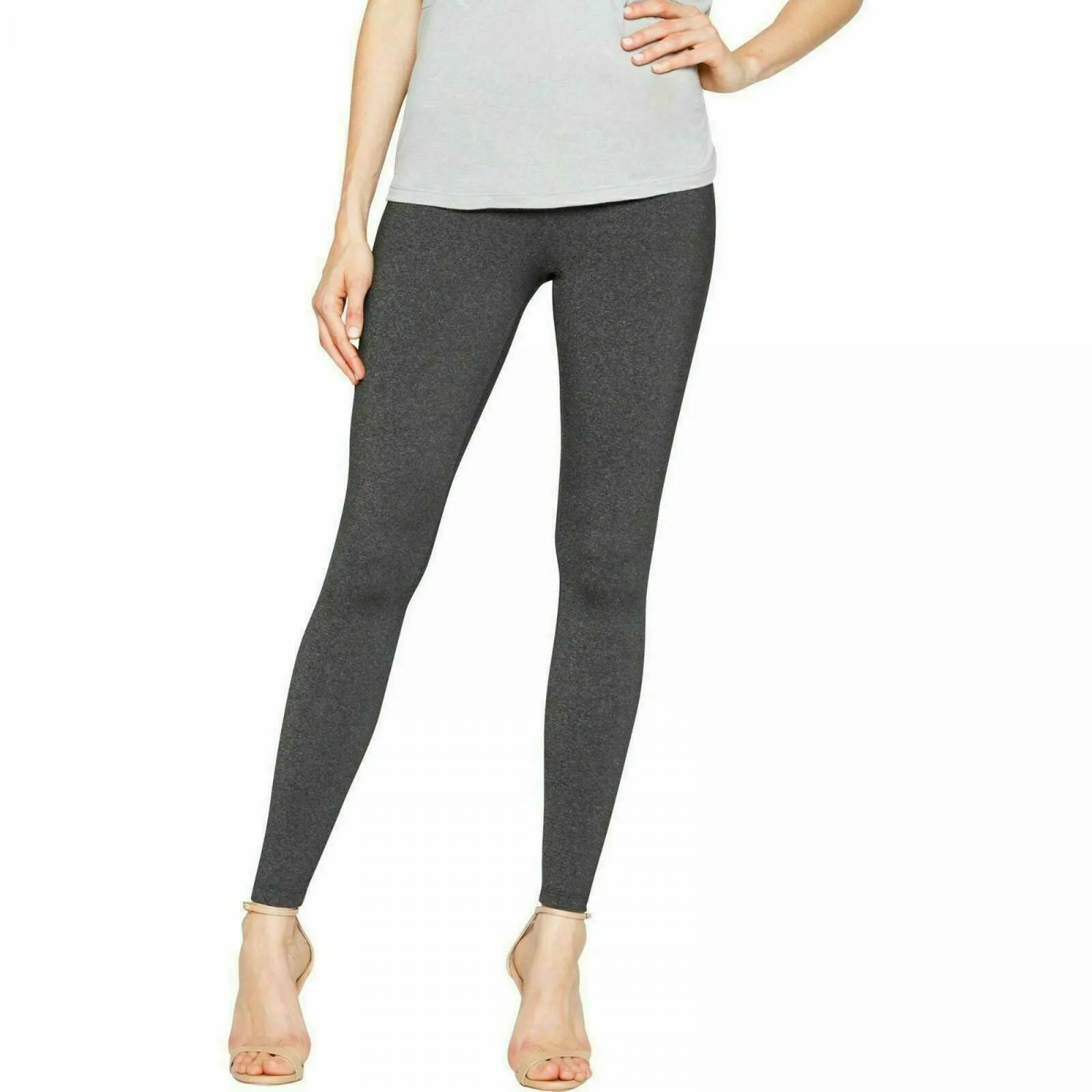 Matty M Women's Wide Waistband Wear Everywhere Leggings