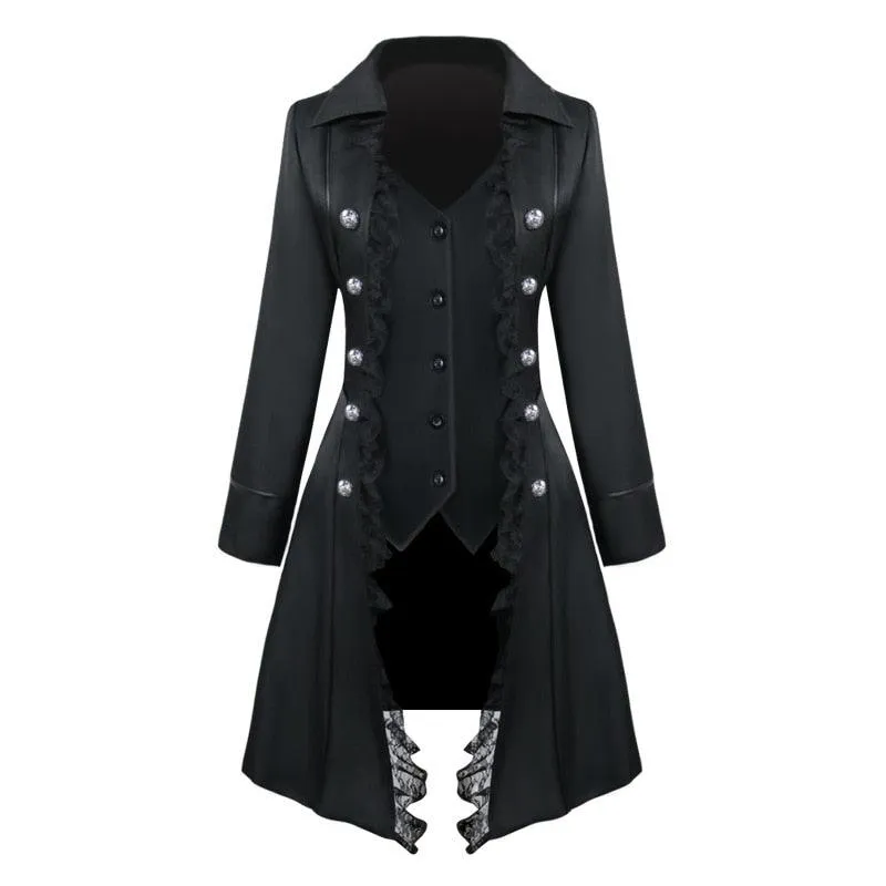 Medieval Dress Steampunk Pirate Cosplay Costume