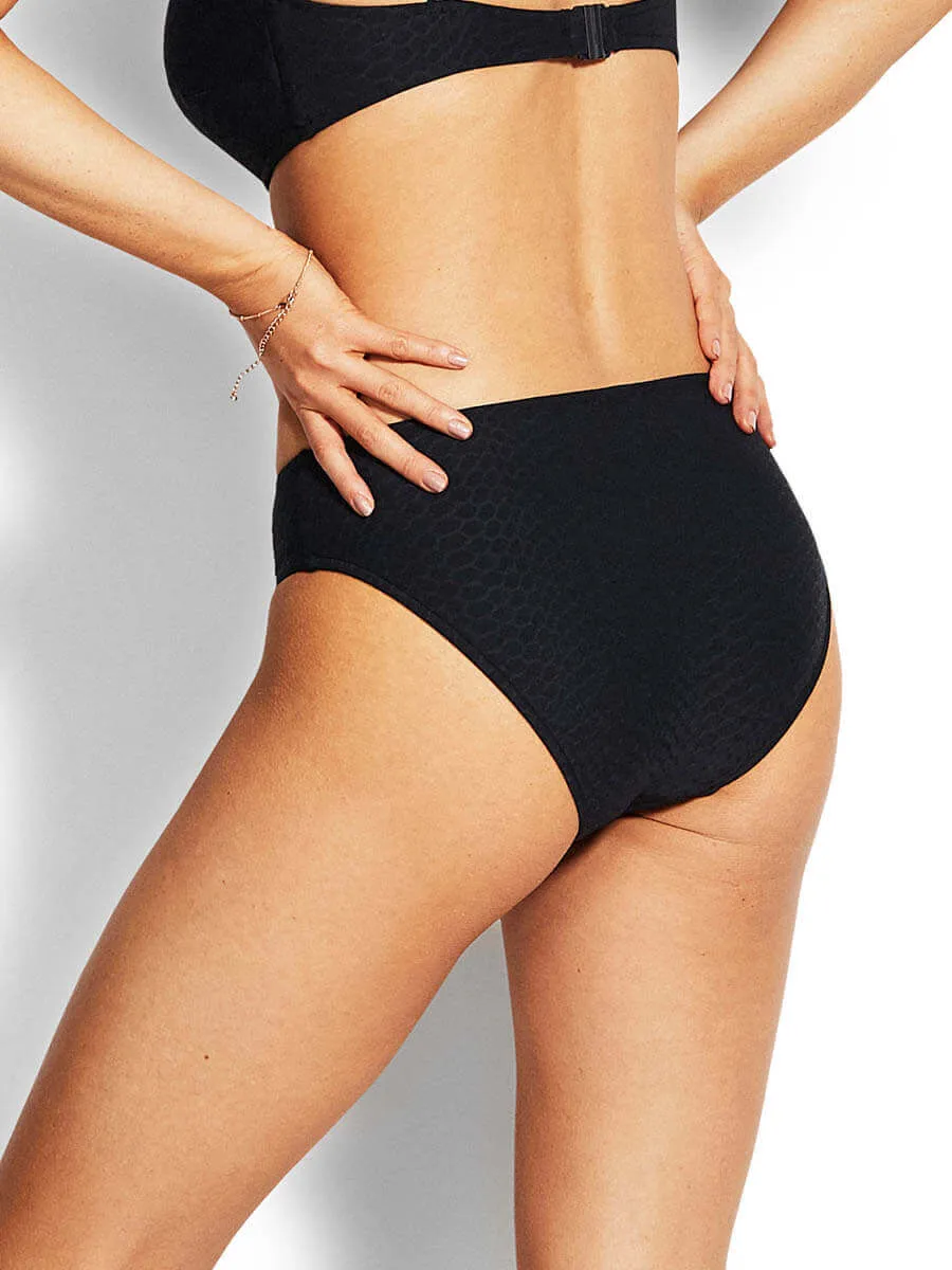 Medusa Wide Side Retro in Black