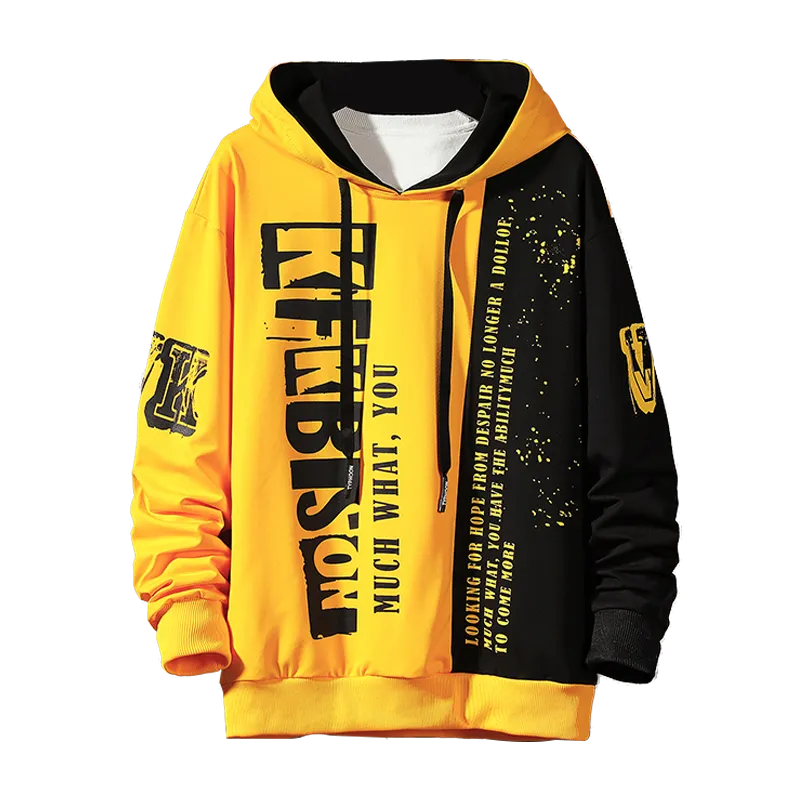 Men Sweatshirts Hoodie Men Tops Spring and Autumn Street Men Wear Japanese Hip-Hop Casual Fashion Loose Hoodies Men