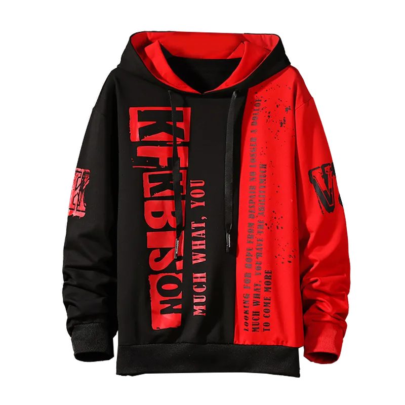 Men Sweatshirts Hoodie Men Tops Spring and Autumn Street Men Wear Japanese Hip-Hop Casual Fashion Loose Hoodies Men