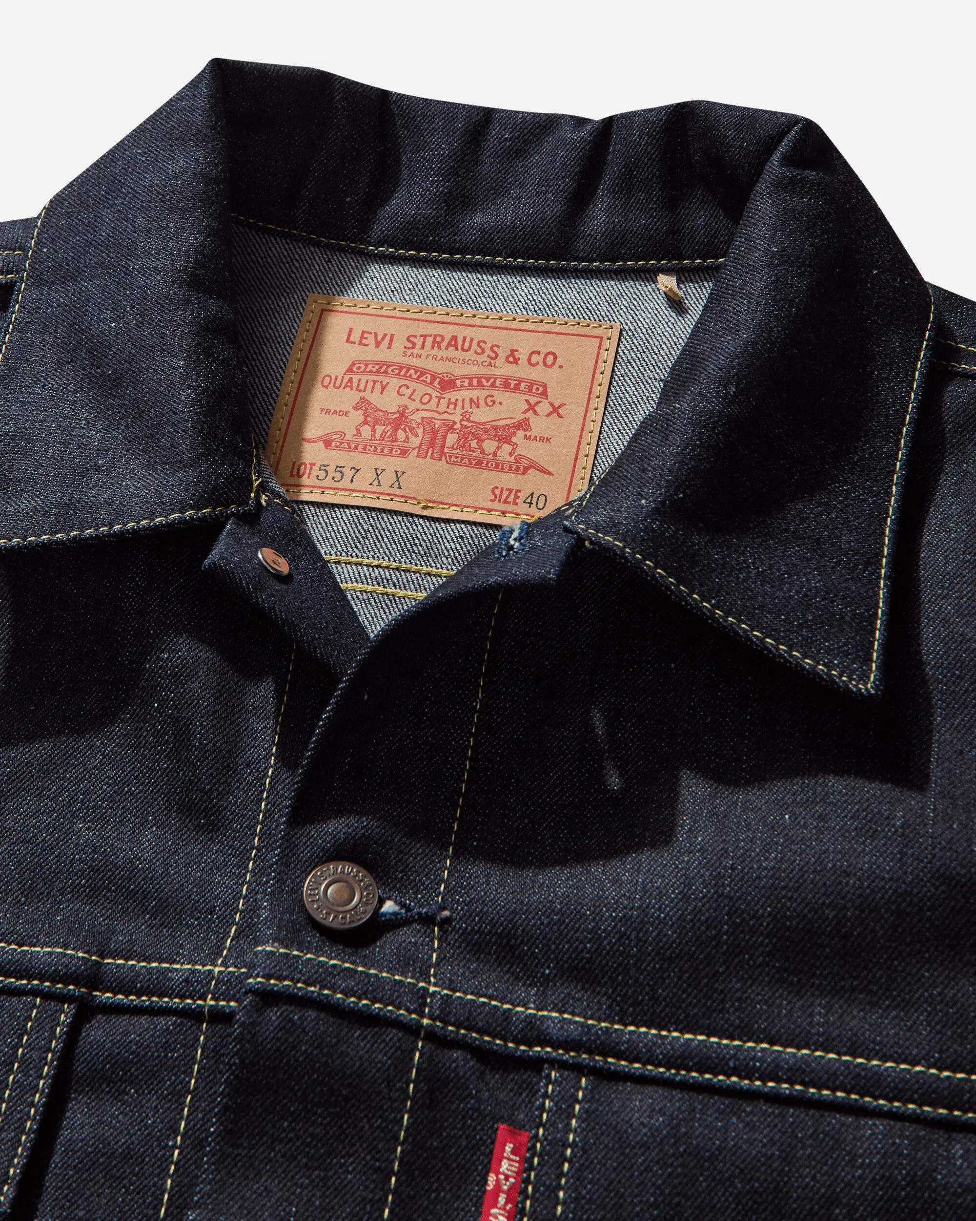 Men's 1961 Type III 557 Jacket Indigo