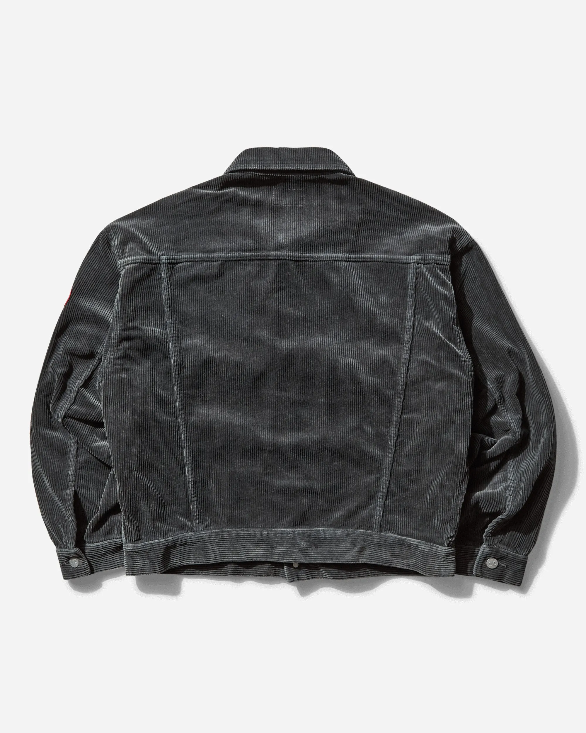 Men's 8W Cord Trucker Jacket Grey