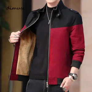 Men's Bomber Outwear Fleece Warm Fashion Jackets