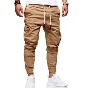 Men's Cargo Joggers with Pockets