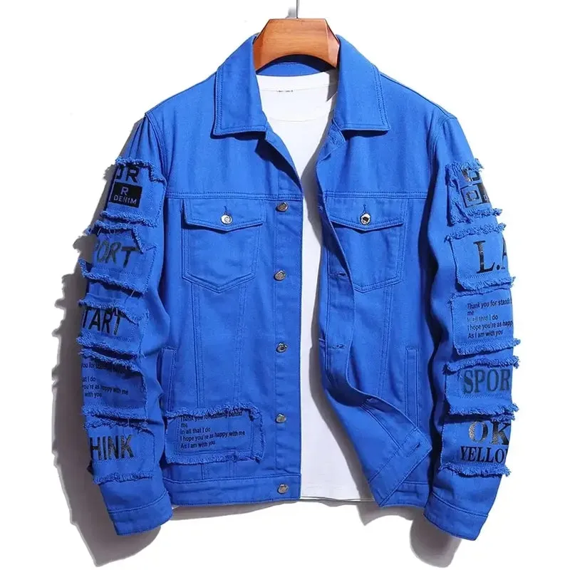 Men's Denim Jacket Jeans Clothing