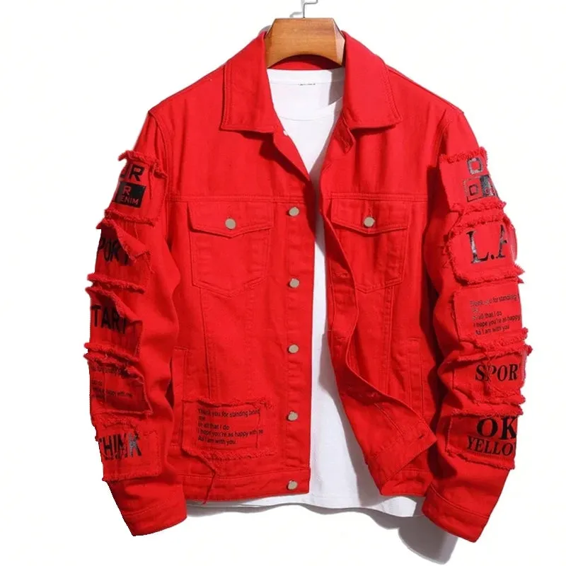 Men's Denim Jacket Jeans Clothing